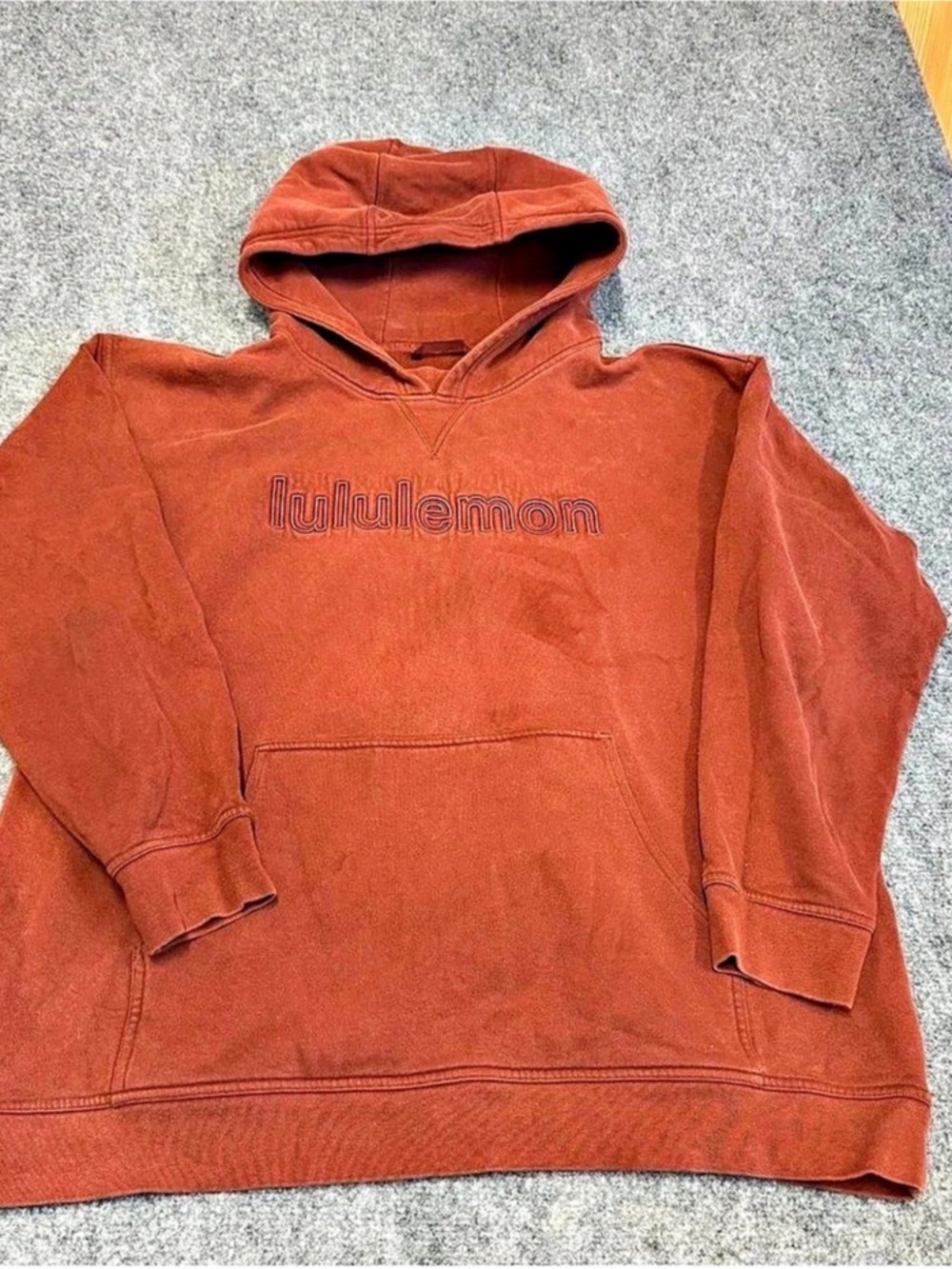 lululemon All Yours Hoodie *Graphic Brown Hoodie